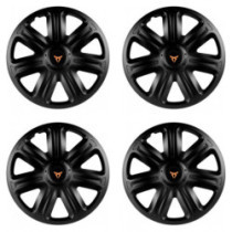 Puklice pre Cupra 14 COMFORT BLACK