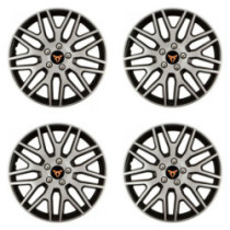 Puklice pre Cupra 15 Dakar NC silver and black