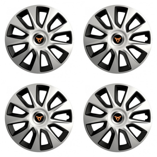 Puklice pre Cupra 15 STRATOS double colour - výpredaj