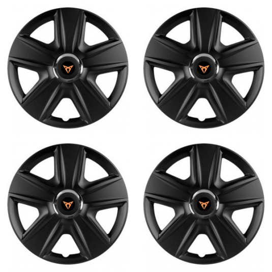 Puklice pre Cupra 15 ESPRIT RC BLACK