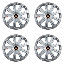 Puklice pre Cupra 16 Evo silver