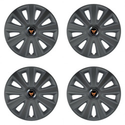 Puklice pre Cupra 16 Aviator carbon RC16 grafite