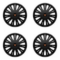 Puklice pre Cupra 16 SPARK BLACK