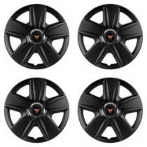 Puklice pre Cupra 16 ESPRIT RC BLACK