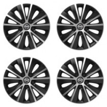 Puklice pre Nissan 14 RAPIDE silver and black