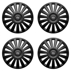 Puklice pre Nissan 15 Luxury black