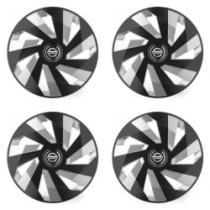 Puklice pre Nissan 16 Vector RC black and silver