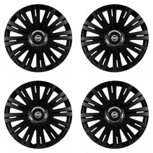 Puklice pre Nissan 16 ACTIVE RC BLACK