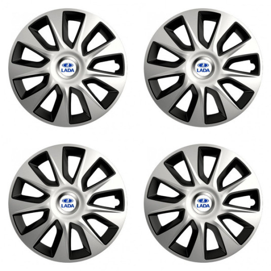 Puklice pre Lada 14 STRATOS double colour