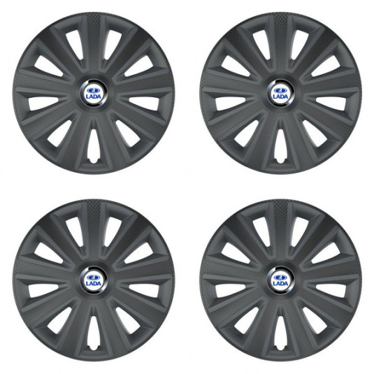 Puklice pre Lada 15 Aviator carbon grafite