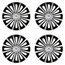 Puklice pre Lada 15 TREND silver and black