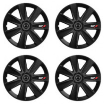 Puklice pre Mazda 14 GTX CARBON black
