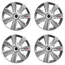 Puklice pre Mazda 15 GTX CARBON silver