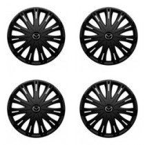 Puklice pre Mazda 16 SPARK BLACK