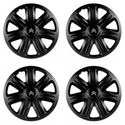 Puklice pre Citroen 14 COMFORT BLACK