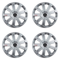 Puklice pre Mercedes 14 Evo silver
