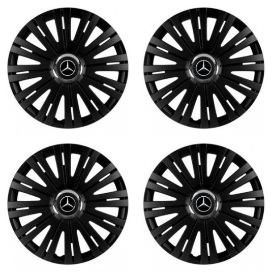 Puklice pre Mercedes 15 ACTIVE RC BLACK