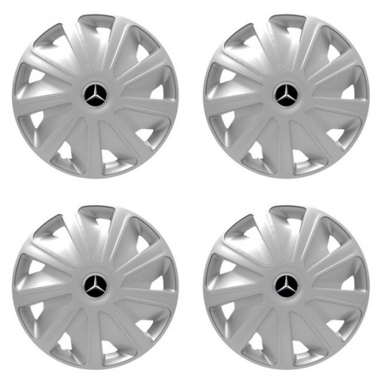 Puklice pre Mercedes pre dodávky 16 Craft silver