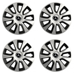 Puklice pre Mercedes 17 STRATOS double colour