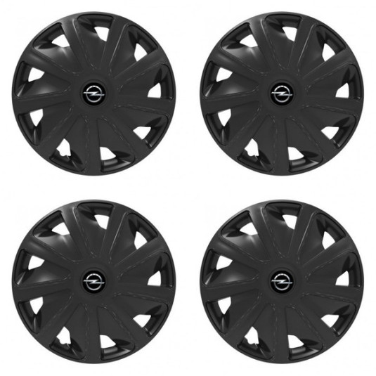 Puklice pre Opel pre dodávky 15 Craft black