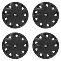 Puklice pre Seat pre dodávky 16 Craft black