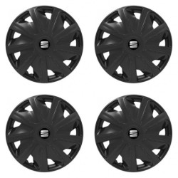 Puklice pre Seat pre dodávky 16 Craft black