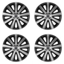 Puklice pre Toyota 15 Aviator carbon silver&black