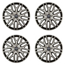 Puklice pre Toyota 15 Dakar NC silver and black