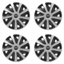 Puklice pre Toyota pre dodávky 16 Craft silver and black