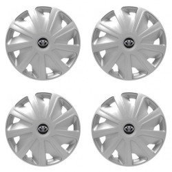 Puklice pre Toyota pre dodávky 16 Craft silver