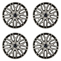 Puklice pre Sangyong 15 Dakar NC silver and black