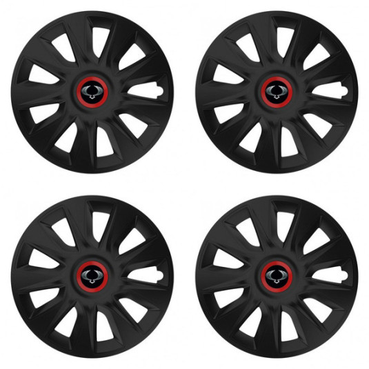 Puklice pre Sangyong 17 STRATOS RR black