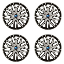 Puklice pre Subaru 14 Dakar NC silver and black