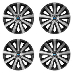 Puklice pre Subaru 15 Aviator carbon silver&black