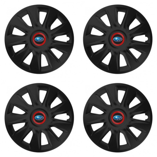 Puklice pre Subaru 17 STRATOS RR black