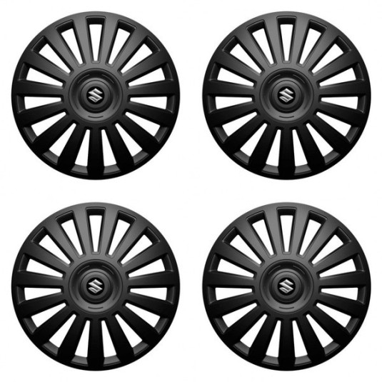 Puklice pre Suzuki 15 Luxury black