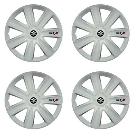 Puklice pre Suzuki 15 GTX carbon white