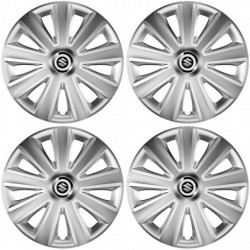 Puklice pre Suzuki 16 Aviator carbon RC 16 silver