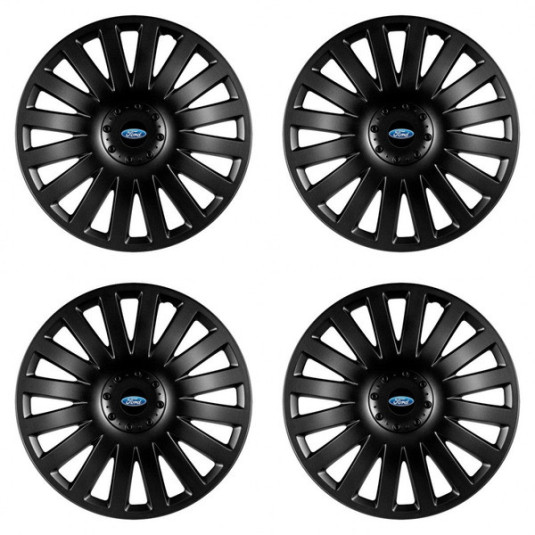 Puklice pre Ford 14 Smart black