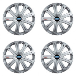 Puklice pre Ford 14 Evo silver