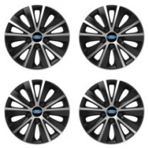 Puklice pre Ford 14 RAPIDE silver and black