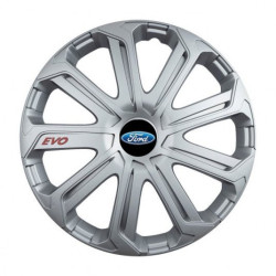 Puklice pre Ford 15 Evo silver