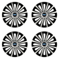 Puklice pre Ford 15 TREND silver and black