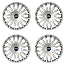 Puklice pre Ford 15 CRYSTAL silver