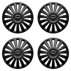 Puklice pre Ford 16 Luxury black