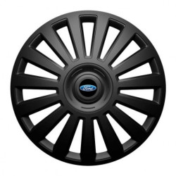 Puklice pre Ford 16 Luxury black