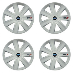 Puklice pre Ford 16 GTX carbon white