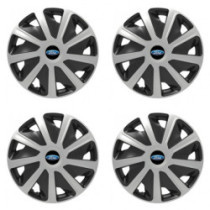 Puklice pre Ford pre dodávky 16 Craft silver and black