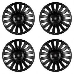 Puklice pre Land Rover 14 Smart black