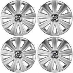 Puklice pre Land Rover 14 Aviator carbon RC silver